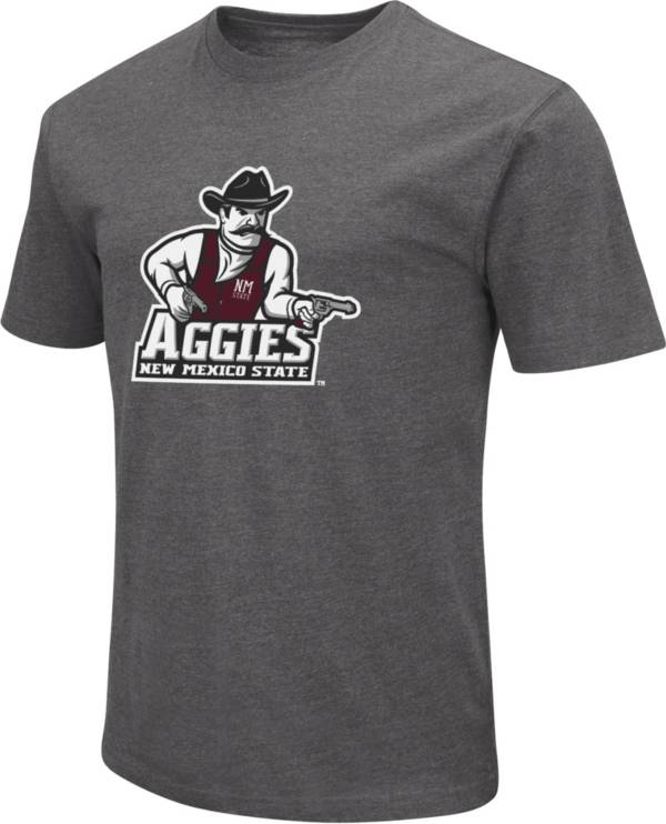 Colosseum Men's New Mexico State Aggies Grey Dual Blend T-Shirt