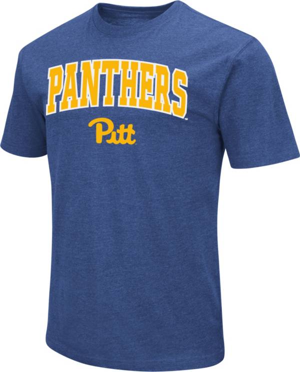 Colosseum Men's Pitt Panthers Blue Dual Blend T-Shirt product image