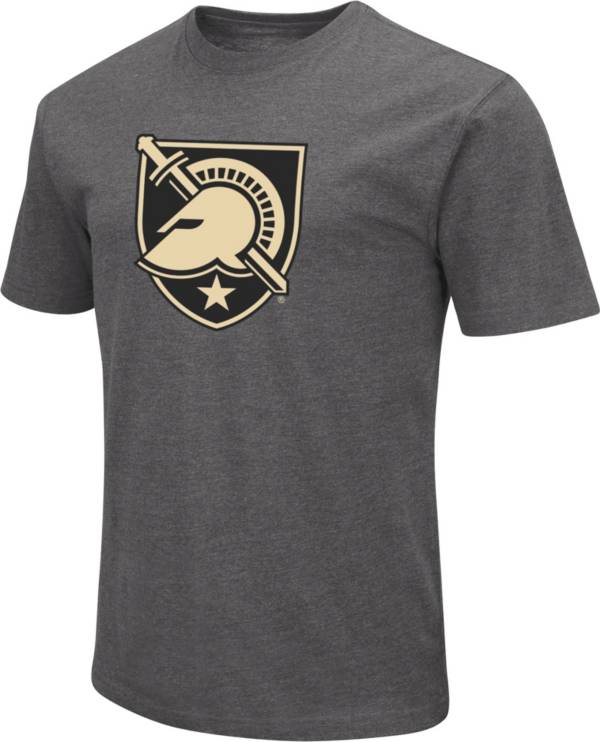 Colosseum Men's Army West Point Black Knights Grey Dual Blend T-Shirt