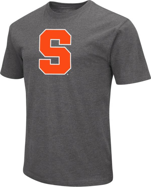 Colosseum Men's Syracuse Orange Grey Dual Blend T-Shirt