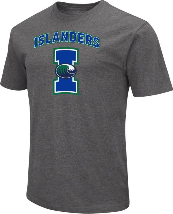 Colosseum Men's Texas A&M-Corpus Christi Islanders Grey Dual Blend T-Shirt