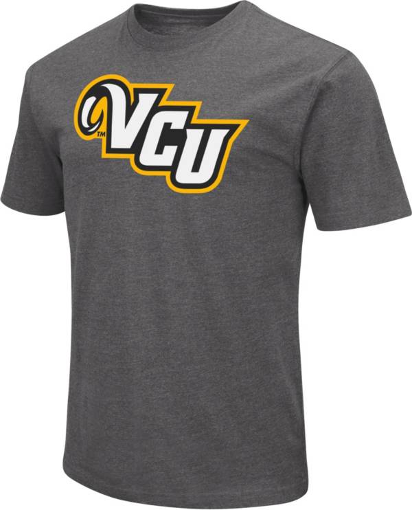 Colosseum Men's VCU Rams Grey Dual Blend T-Shirt