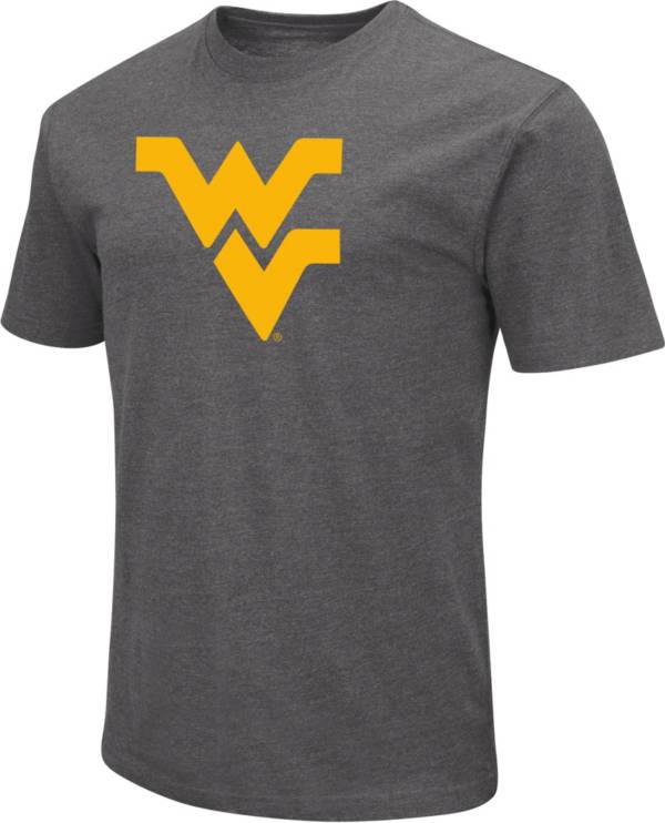 Colosseum Men's West Virginia Mountaineers Grey Dual Blend T-Shirt