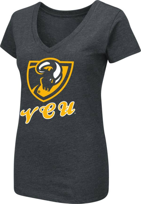 Colosseum Women's VCU Rams Dual Blend V-Neck Black T-Shirt product image