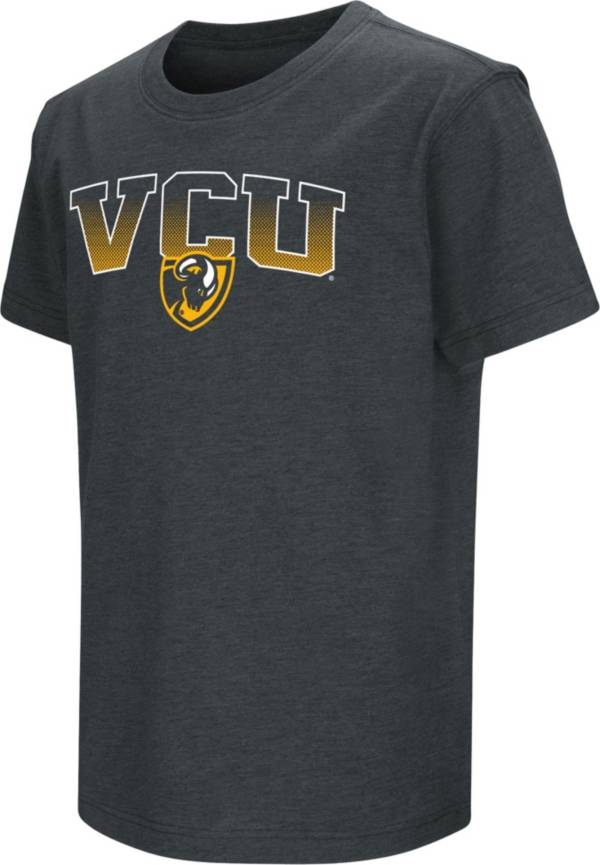 Colosseum Youth VCU Rams Dual Blend BlackT-Shirt