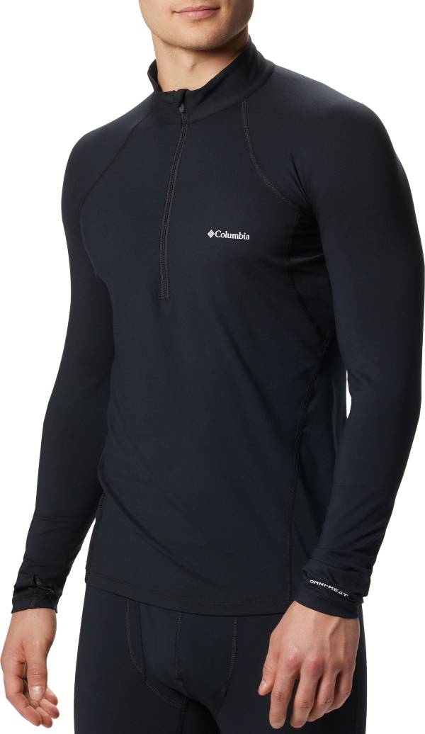 Columbia Men's Midweight Stretch Half Zip Base Layer Shirt