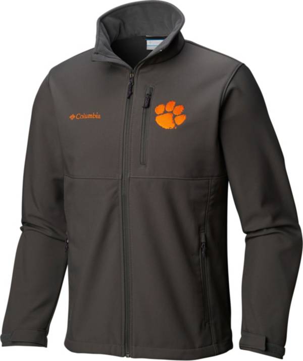 Columbia Men's Clemson Tigers Grey Ascender Jacket