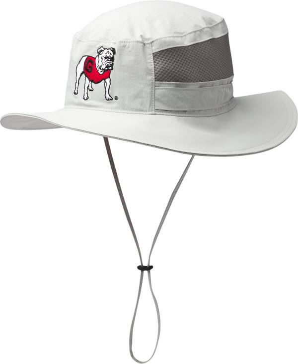 Columbia Men's Georgia Bulldogs Grey Bora Bora Booney Hat
