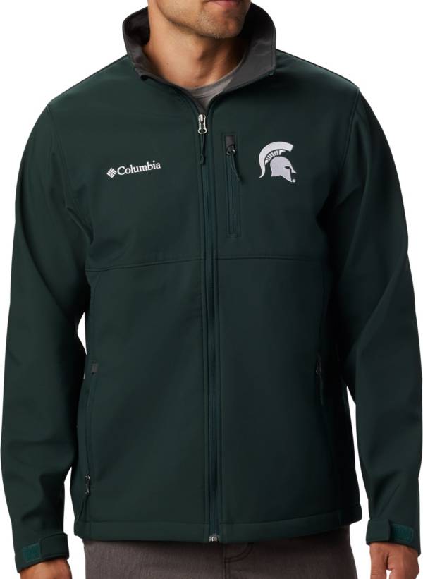 Columbia Men's Michigan State Spartans Green Ascender Jacket