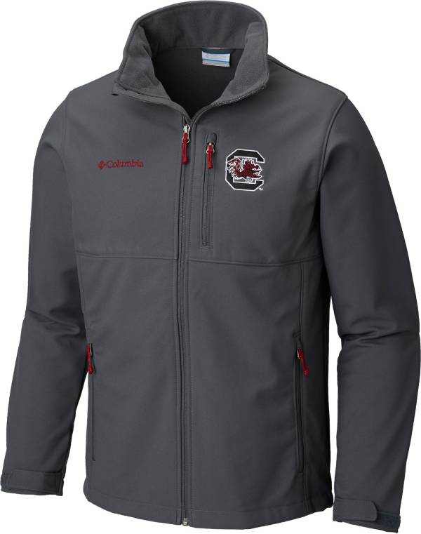 Columbia Men's South Carolina Gamecocks Grey Ascender Jacket