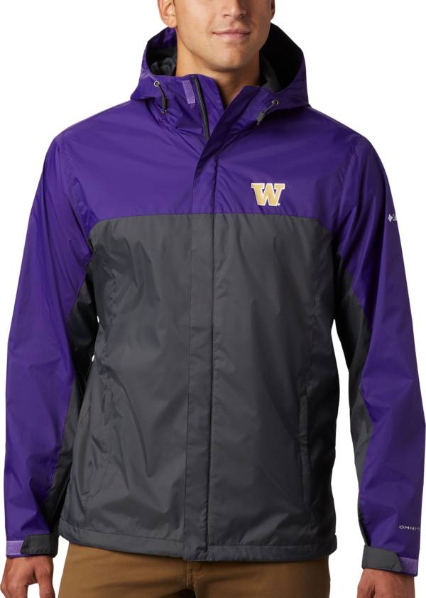 Columbia Men's Washington Huskies Purple Glennaker Storm Jacket