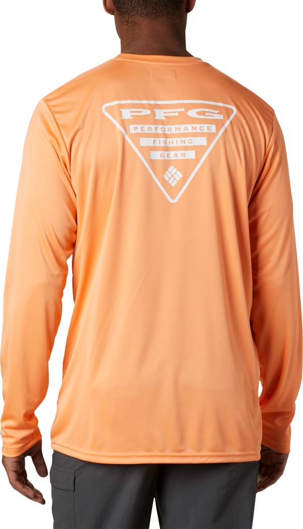 Columbia Men's PFG Terminal Tackle Triangle Long Sleeve Shirt