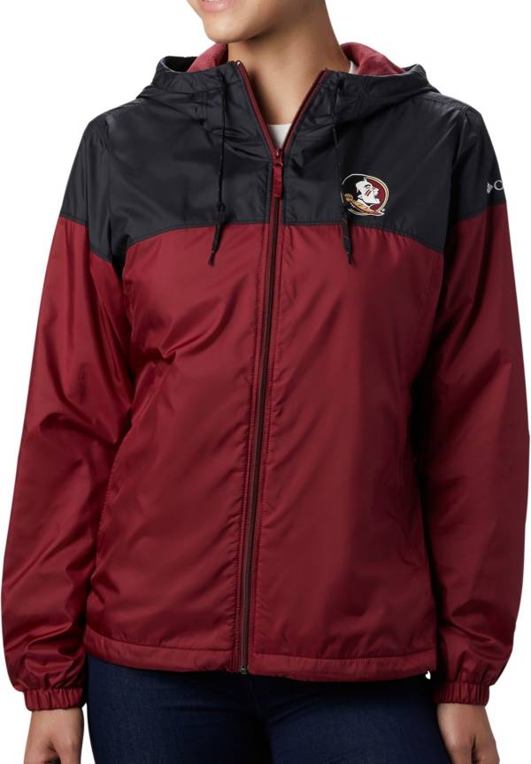 Columbia Women's Florida State Seminoles Garnet/Black CLG Flash Forward Lined Jacket