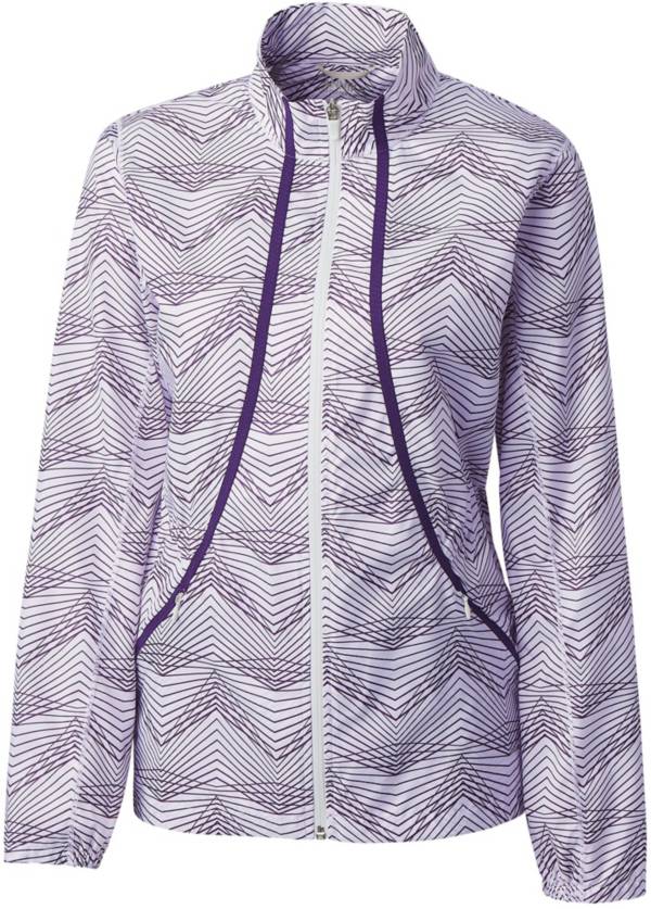 Cutter & Buck Women's Annika Cloud Breaker Full-Zip Golf Jacket