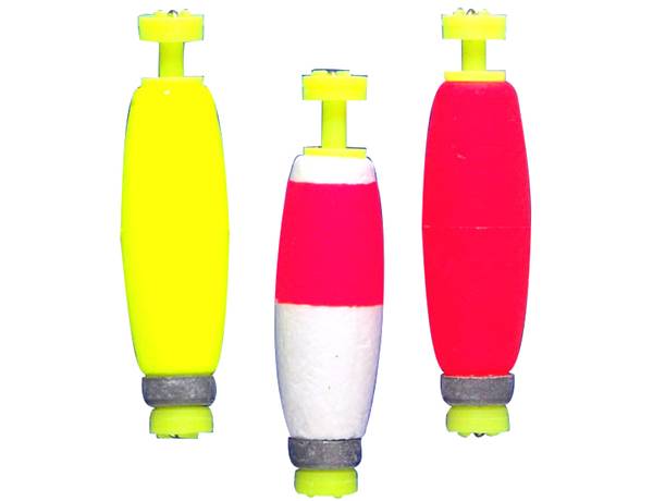 Comal Tackle Weighted Cigar Snap-On Float - Assorted