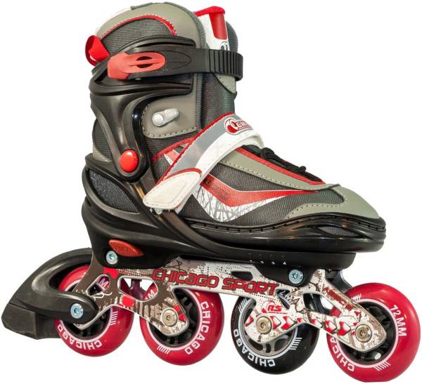 Chicago Skate Boys' DLX Adjustable Inline Skates