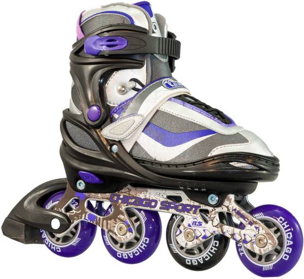 Chicago Skate Girls' DLX Adjustable Inline Skates