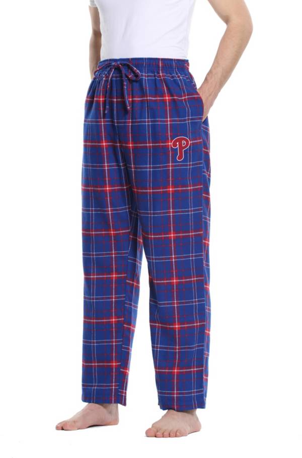 Concepts Sport Men's Philadelphia Phillies Ultimate Plaid Flannel Pajama Pants