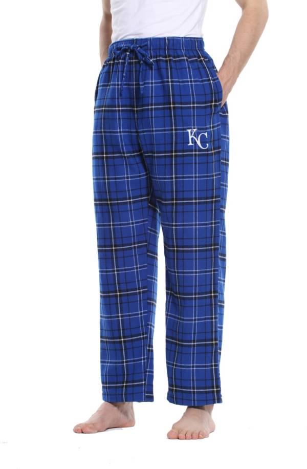 Concepts Sport Men's Kansas City Royals Ultimate Plaid Flannel Pajama Pants