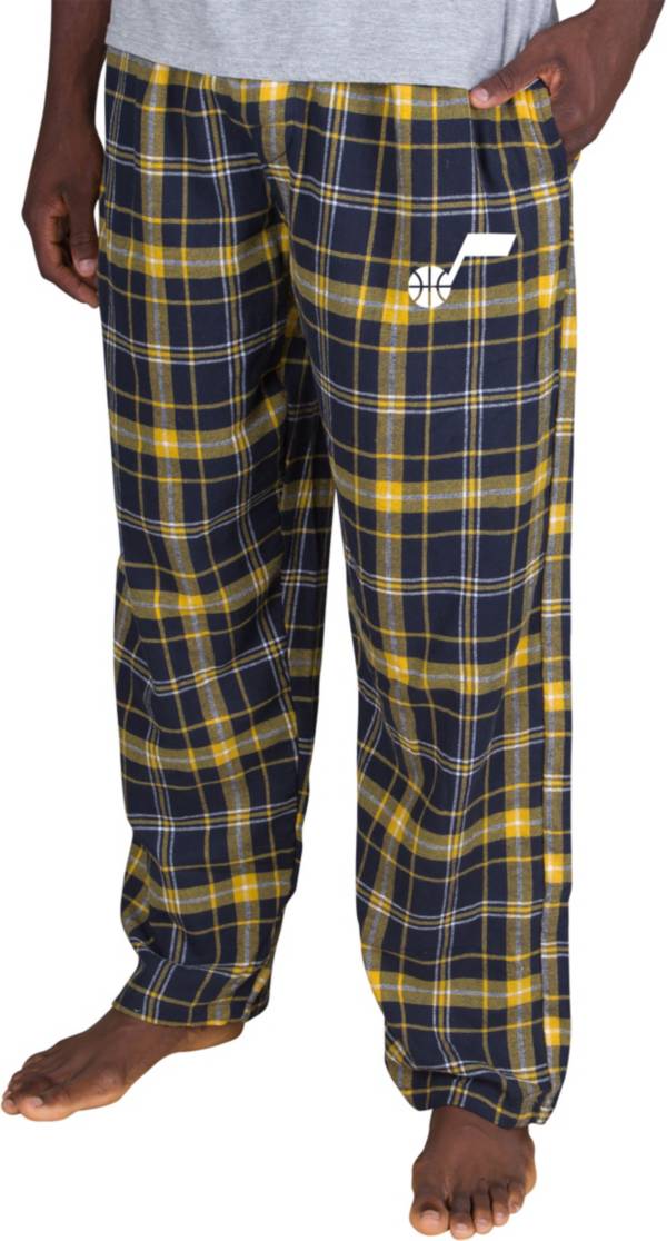 Concepts Sport Men's Utah Jazz Ultimate Plaid Flannel Pajama Pants