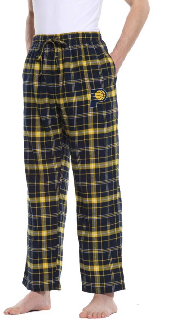 Concepts Sport Men's Indiana Pacers Ultimate Plaid Flannel Pajama Pants