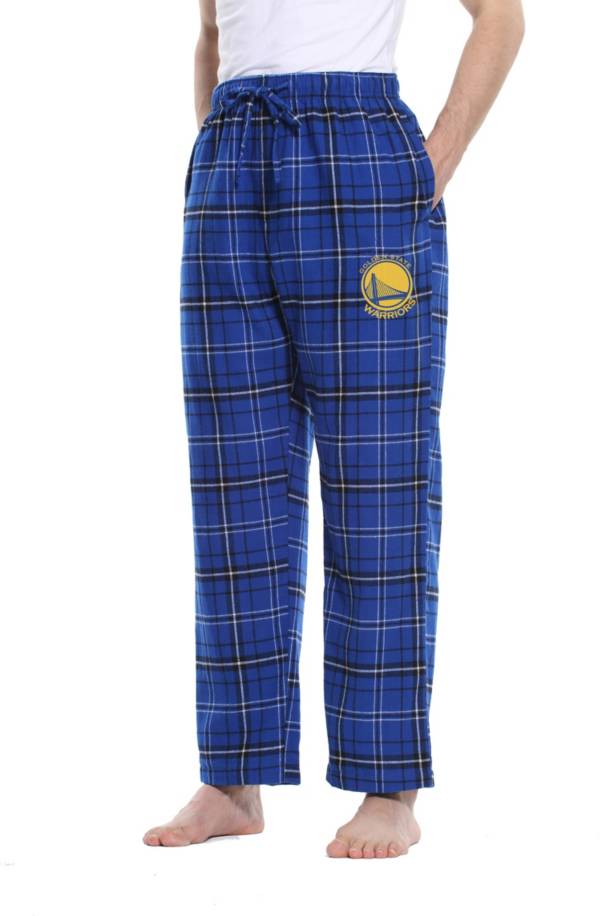 Concepts Sport Men's Golden State Warriors Ultimate Plaid Flannel Pajama Pants