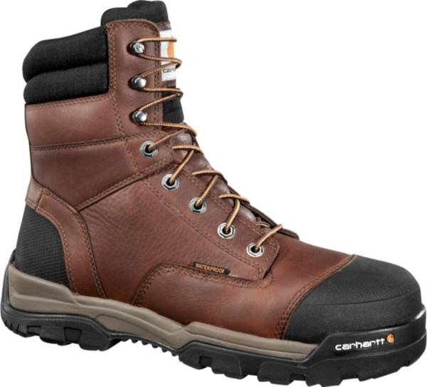 Carhartt Men's Ground Force 8'' Waterproof Composite Toe Work Boots