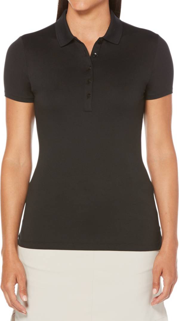 Callaway Women's Core Solid Micro Hex Golf Polo