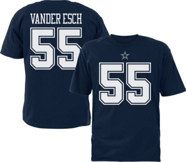 Dallas Cowboys Merchandising Youth Leighton Vander Esch #55 Navy T-Shirt