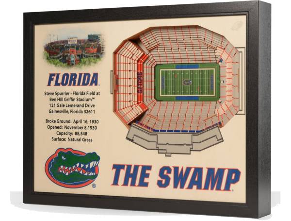 You the Fan Florida Gators 25-Layer StadiumViews 3D Wall Art