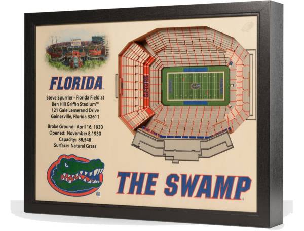 You the Fan Florida Gators 25-Layer StadiumViews 3D Wall Art product image