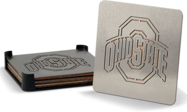 You the Fan Ohio State Buckeyes Coaster Set