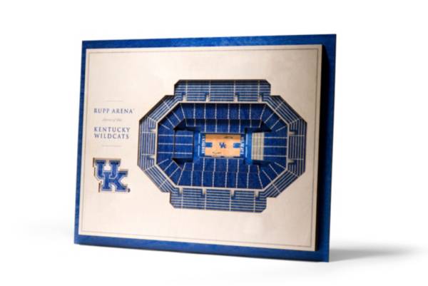 You the Fan Kentucky Wildcats 5-Layer StadiumViews 3D Wall Art