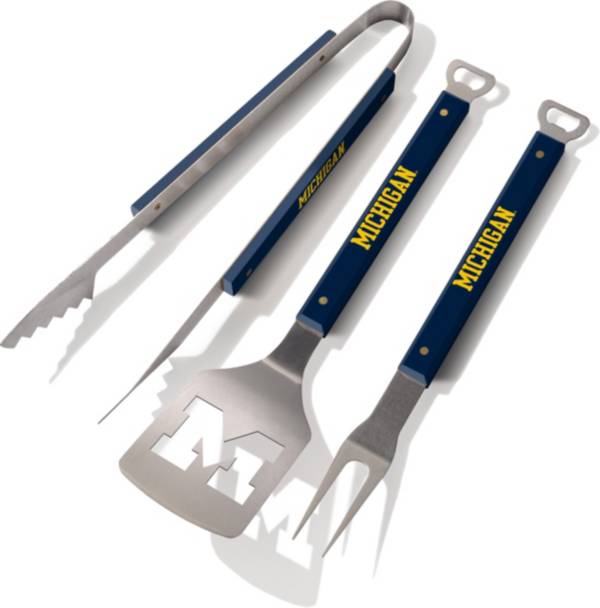 You the Fan Michigan Wolverines Spirit Series 3-Piece BBQ Set