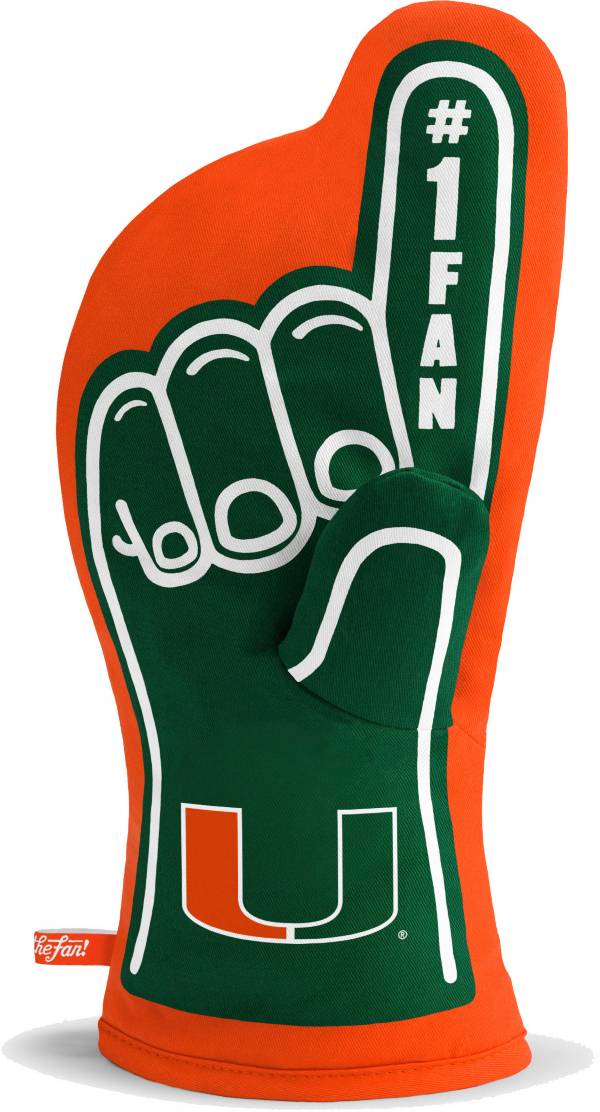 You The Fan Miami Hurricanes #1 Oven Mitt