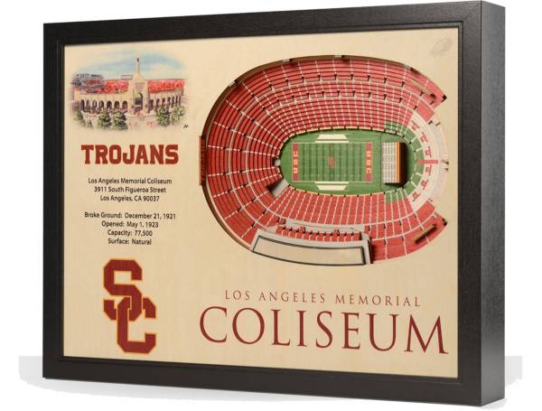 You the Fan USC Trojans 25-Layer StadiumViews 3D Wall Art product image
