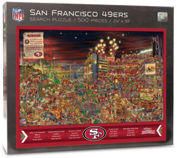 You the Fan San Francisco 49ers Find Joe Journeyman Puzzle