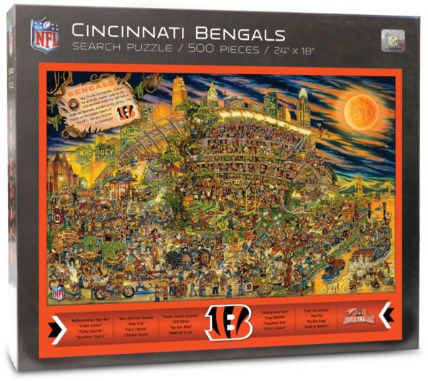 You the Fan Cincinnati Bengals Find Joe Journeyman Puzzle product image