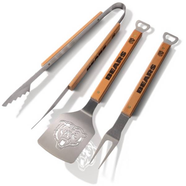 You the Fan Chicago Bears Classic Series 3-Piece BBQ Set