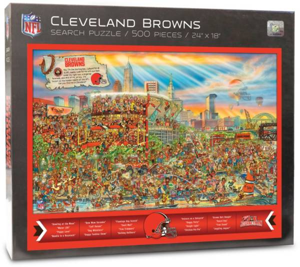 You the Fan Cleveland Browns Find Joe Journeyman Puzzle
