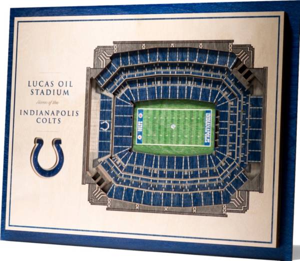 You the Fan Indianapolis Colts 5-Layer StadiumViews 3D Wall Art product image