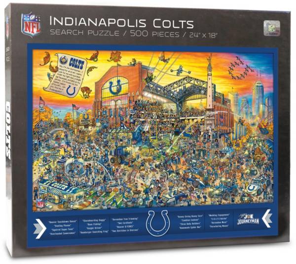 You the Fan Indianapolis Colts Find Joe Journeyman Puzzle