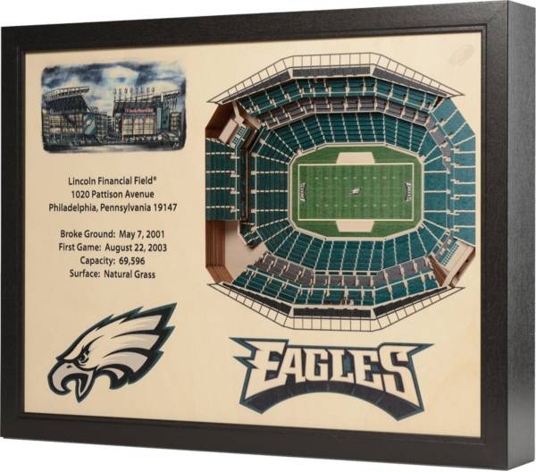 You the Fan Philadelphia Eagles 25-Layer StadiumViews 3D Wall Art