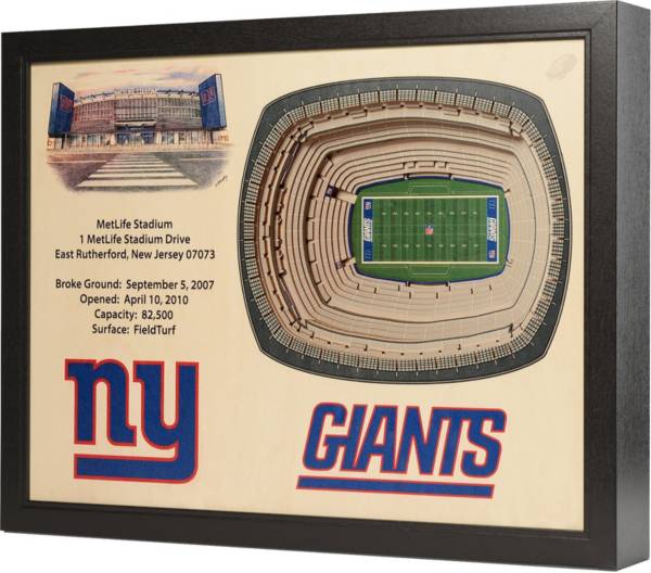 You the Fan New York Giants 25-Layer StadiumViews 3D Wall Art