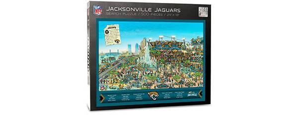 You the Fan Jacksonville Jaguars Find Joe Journeyman Puzzle