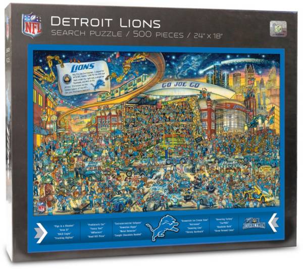 You the Fan Detroit Lions Find Joe Journeyman Puzzle