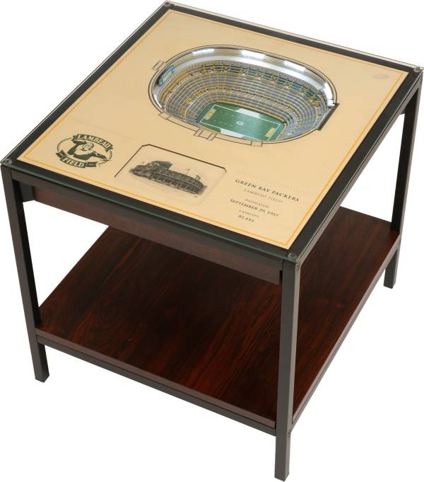 You The Fan Texas A&M Aggies 25-Layer StadiumViews Lighted End Table