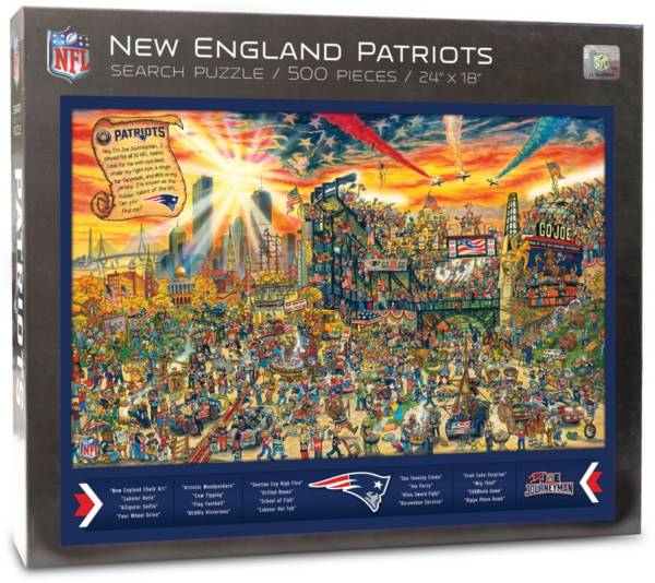 You the Fan New England Patriots Find Joe Journeyman Puzzle