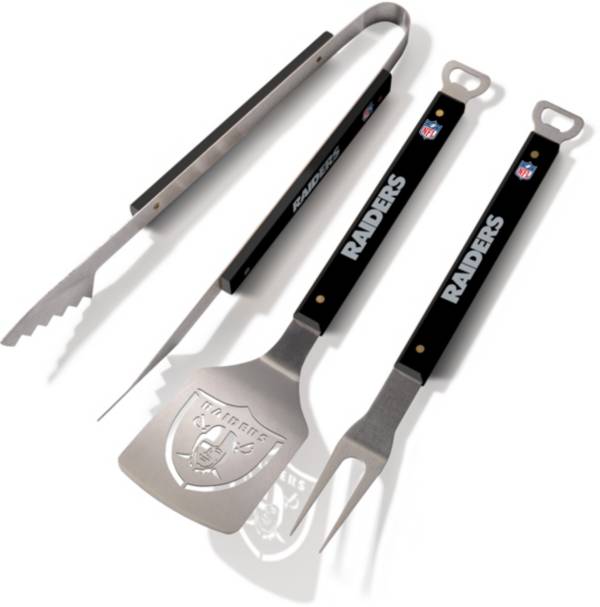 Las Vegas Raiders Spirit Series 3-Piece BBQ Set