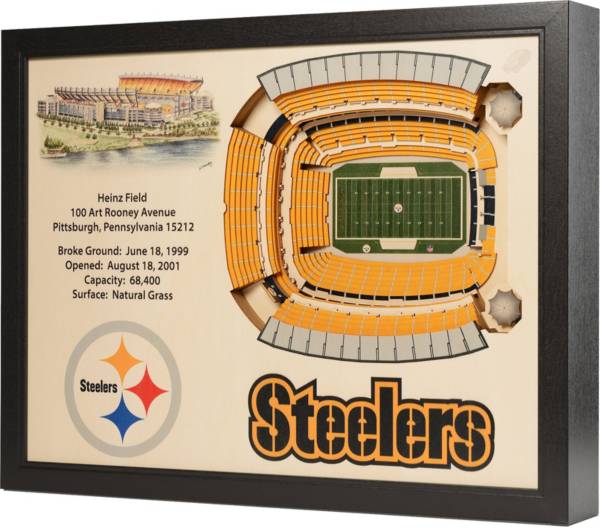 You the Fan Pittsburgh Steelers 25-Layer StadiumViews 3D Wall Art